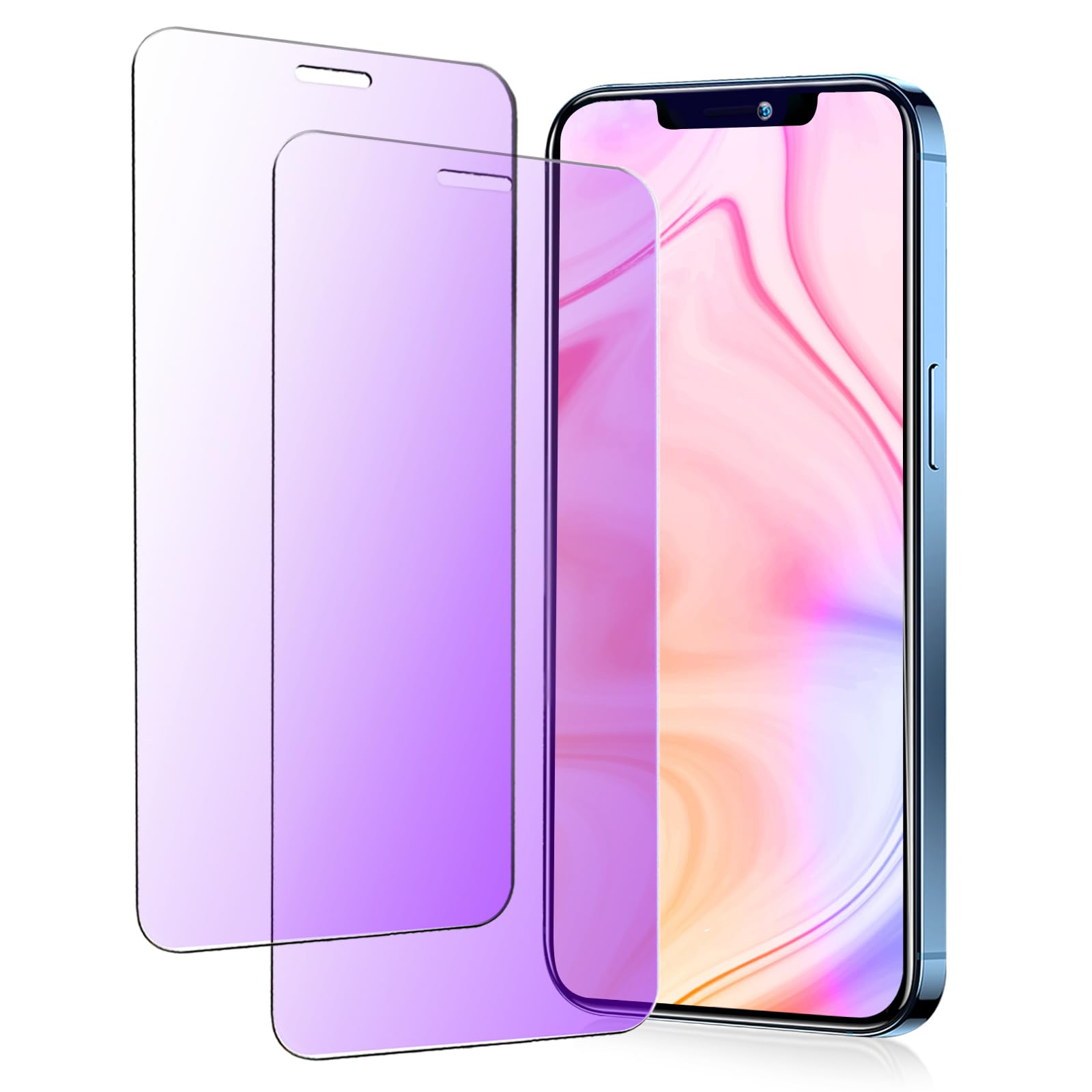 Amazon.co.jp: iPhone12pro max ガラスフィルム ブルーライトカット 