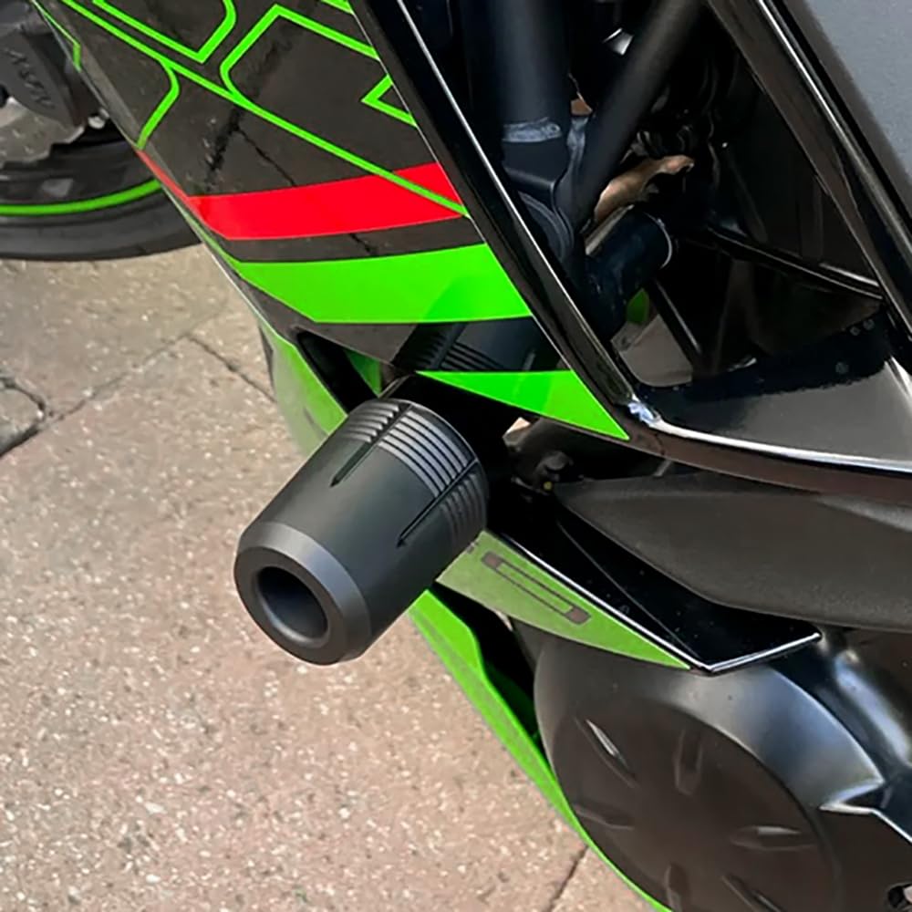 Sturzpads für Kawasaki Ninja ZX6R ZX-6R ZX 636 2019 2020 2021 2022 2023 2024 Motorradzubehör Fallschutz Rahmenschutz