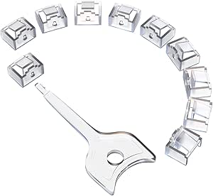 Amazon.com: 72 Pcs RJ45 Port Lock with 3 Keys, Locking RJ45 Port/Dust ...