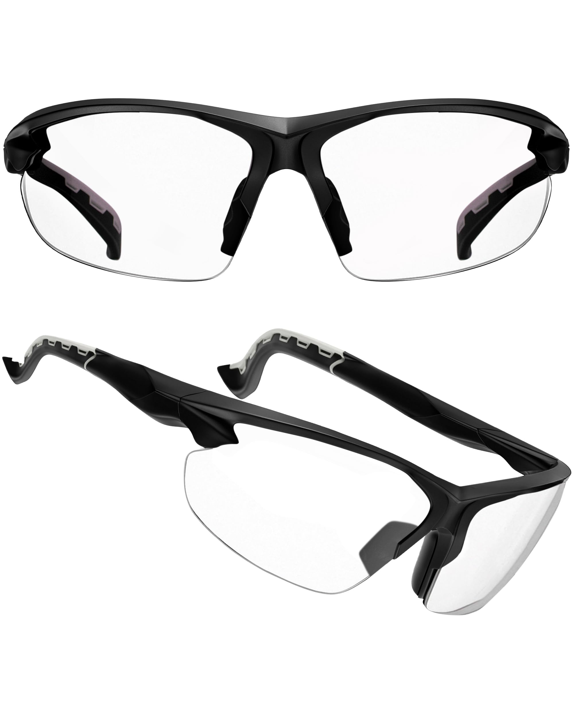 grinderPUNCH Tactical Shooting Glasses Military Grade Impact Resistant Protection 100% UV Lenses ANSI Z87 Safety Glasses