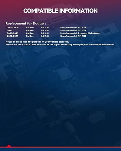 Miniatura 124 de KAX Puntales delanteros para 2001 2002 2003 2004 2005 2006 2007 2008 2009 2010 PT Cruiser amortiguadores delanteros rápidos montaje completo