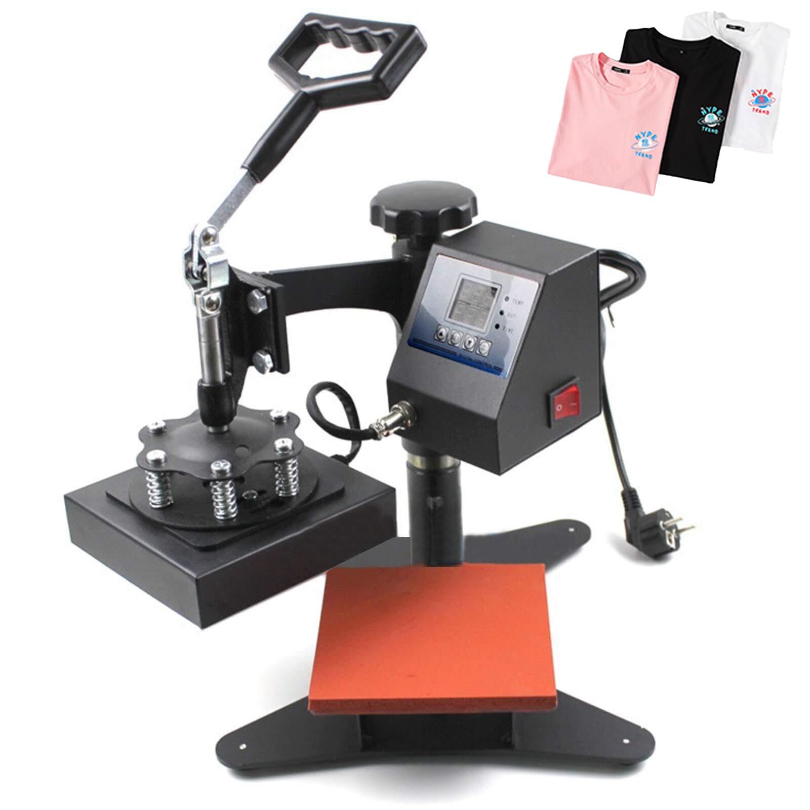 Mini presse à chaleur 12 x 12 cm pour réussir vos sublimations sur sacs