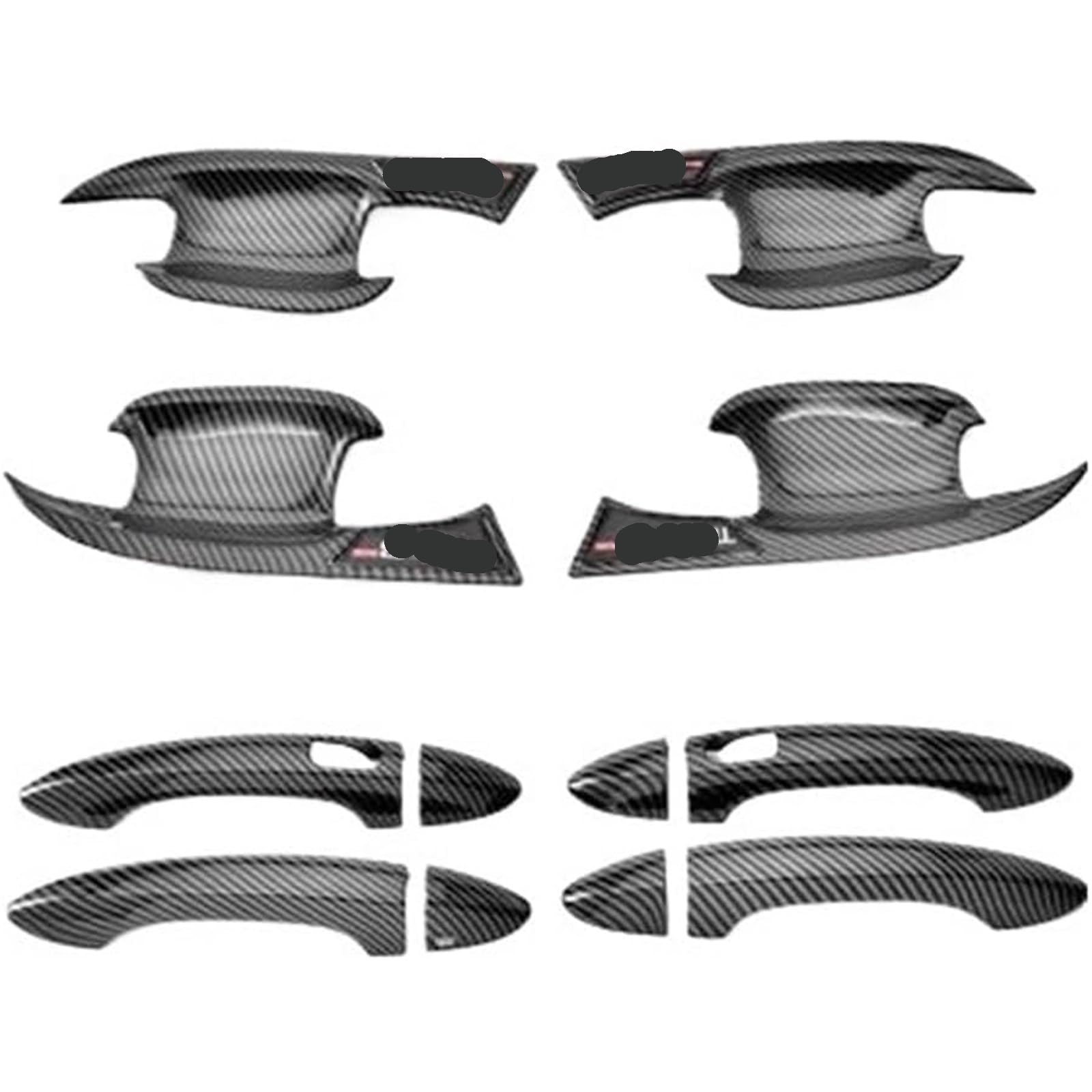 Poignée de porte extérieure gauche chromée pour Tiggo 8 Pro Max 2023-2025