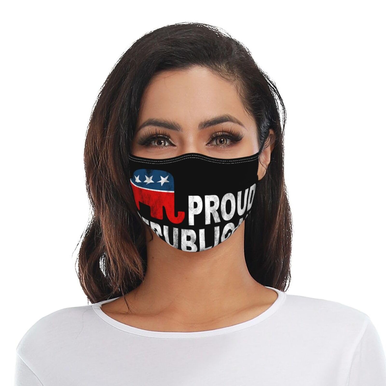 Proud To Be A Republican Adult Dust Mask Adjustable Dust Face with 2 Filter70