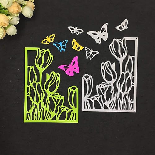 Miniatura 6 de Troqueles de corte de metal, decoración de fondo de mariposa, plantillas en relieve para álbumes de recortes, álbum de fotos, decoración de tarjetas