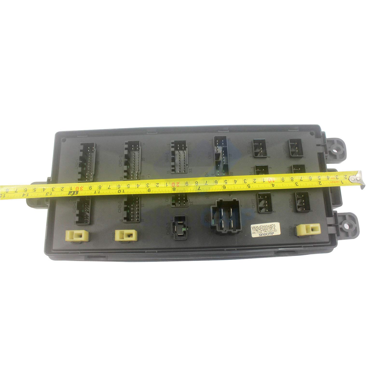 YN73E01023P2 Caja de relé de fusibles, controlador de montaje de relé SINOCMP, caja de relé para Kobelco SK295-5 SK350-5 SK260-5 piezas, garantía de 3 meses