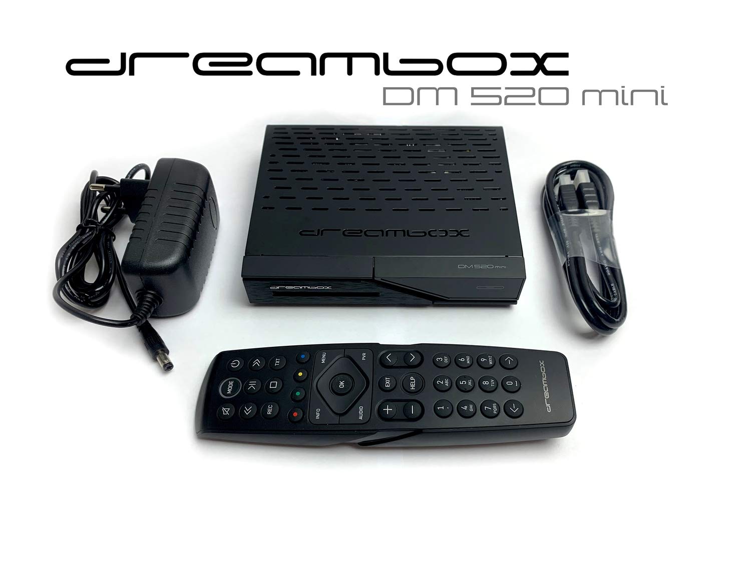 Dreambox DM520 Mini HD 1 sintonizador DVB-S2 PVR Ready Full HD 1080p H.265 Linux Receiver