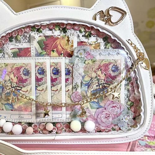 Kawai cat ita bag Pin Display Ita Bag fashion Handbag Shoulder Bag for Women3