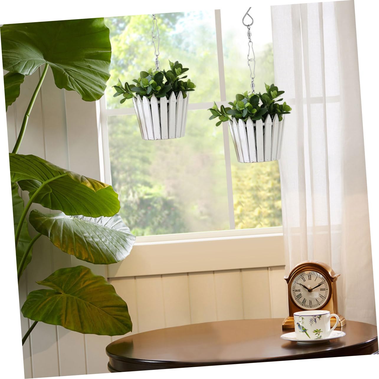 Gadpiparty 80stücke Drehbare Haken Aus Edelstahl Robuste Clips Für Windspiele Pflanzen Vogelhäuser Und Blumenkörbe Praktische Aufhängungen Für Garten Wohnung
