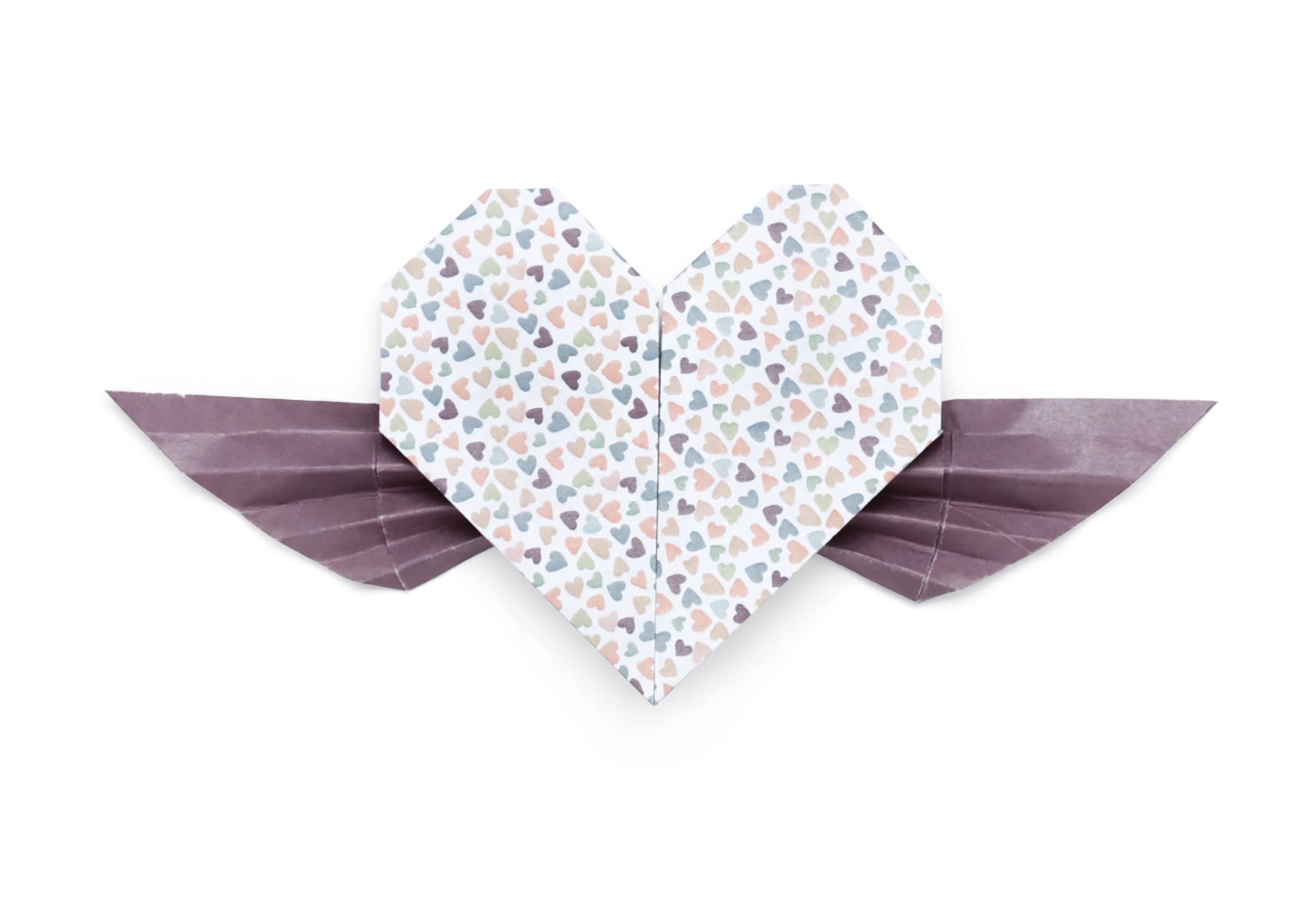 Clairefontaine 95372C Papel Origami 70g/m² 15x15cm 60 Hojas 30 Patrones Colores Surtidos Herbarium