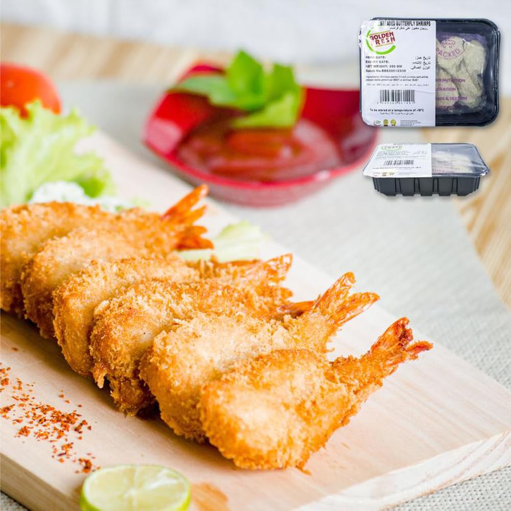 Breaded Butterfly Shrimps (1 kg)