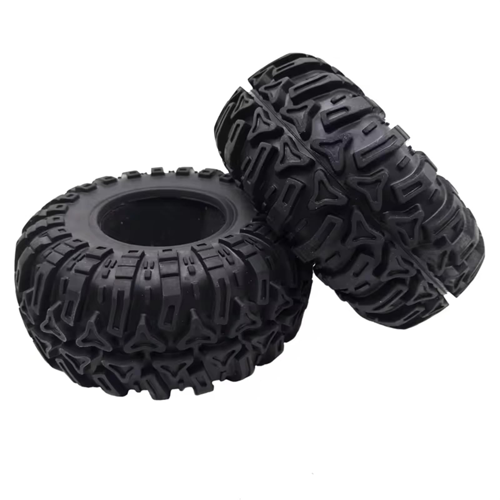 RC Pneumatici Ruote Compatibile Con Traxxas TRX4 Per Axial SCX10 Per Wraith RR10 4 Pezzi 2.2 Pollici Pneumatici In Gomma 2.2 Ruote Pneumatici 128X60MM 1/10 RC Crawler