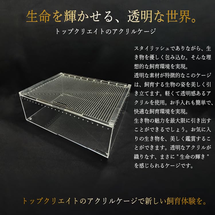 爬虫類ケージ 100×65×55㎝ 5㎜変更　化粧板　キャップ② ストッパー 爬虫類ケージ 100×65×55㎝ 5㎜変更 化粧板 キャップ② ストッパー