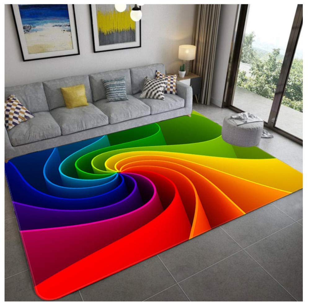 Tapis 3D dessin animé antidérapant et imperméable pour chambre d'enfant