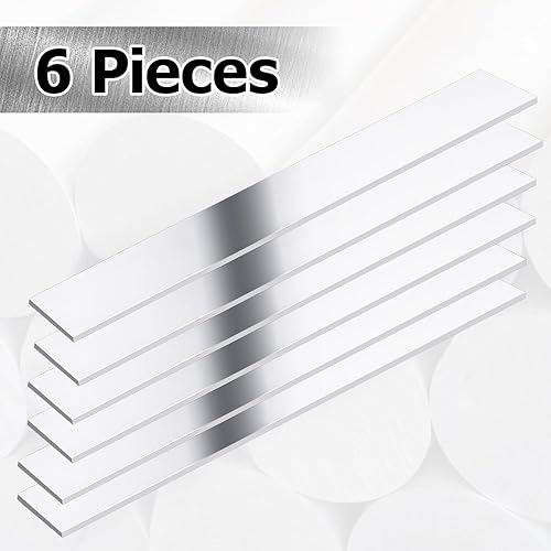 Miniatura 4 de Barra plana cuadrada de aluminio de 6 piezas, 18 pulgadas x 2 pulgadas x 12 pulgadas (12.008 in), placa plana de aluminio 6061 de uso general, stock