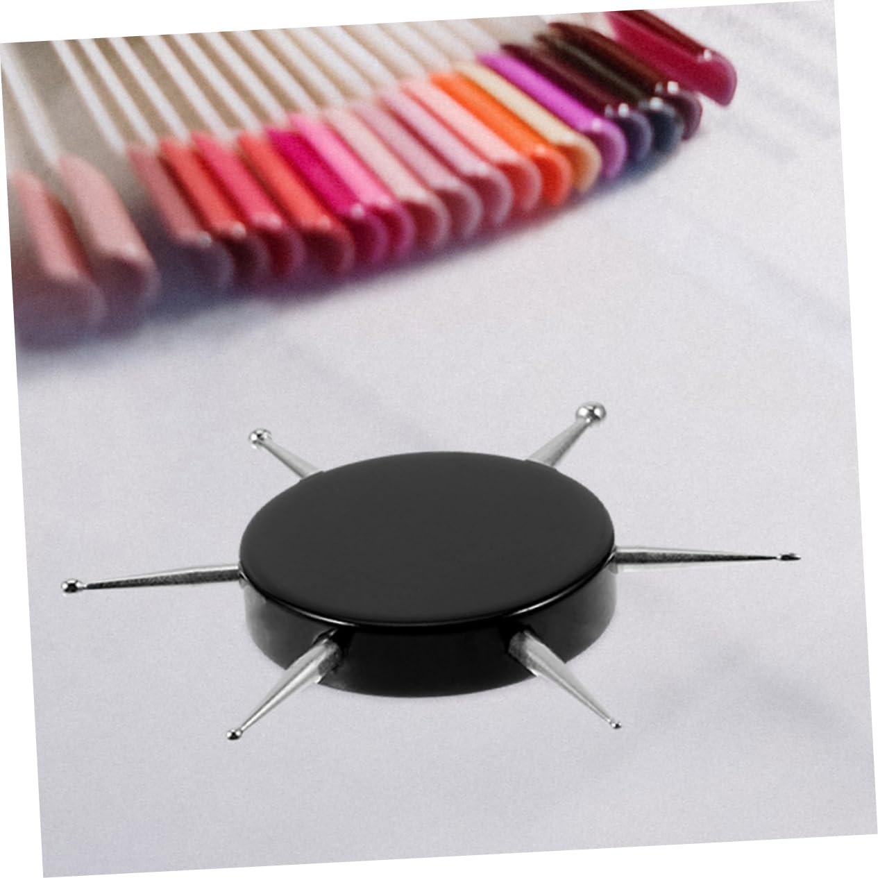4pcs Circular Nail Dotting Tools Nail Art Manicure Tool for Creative Designs Lightweight for Artists Beginners for