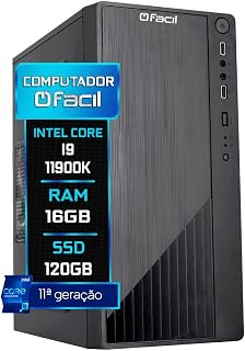 Computador Blue PC Intel Core i9 11900K (11ª Geração) 16GB DDR4 3000MHz SSD 120GB