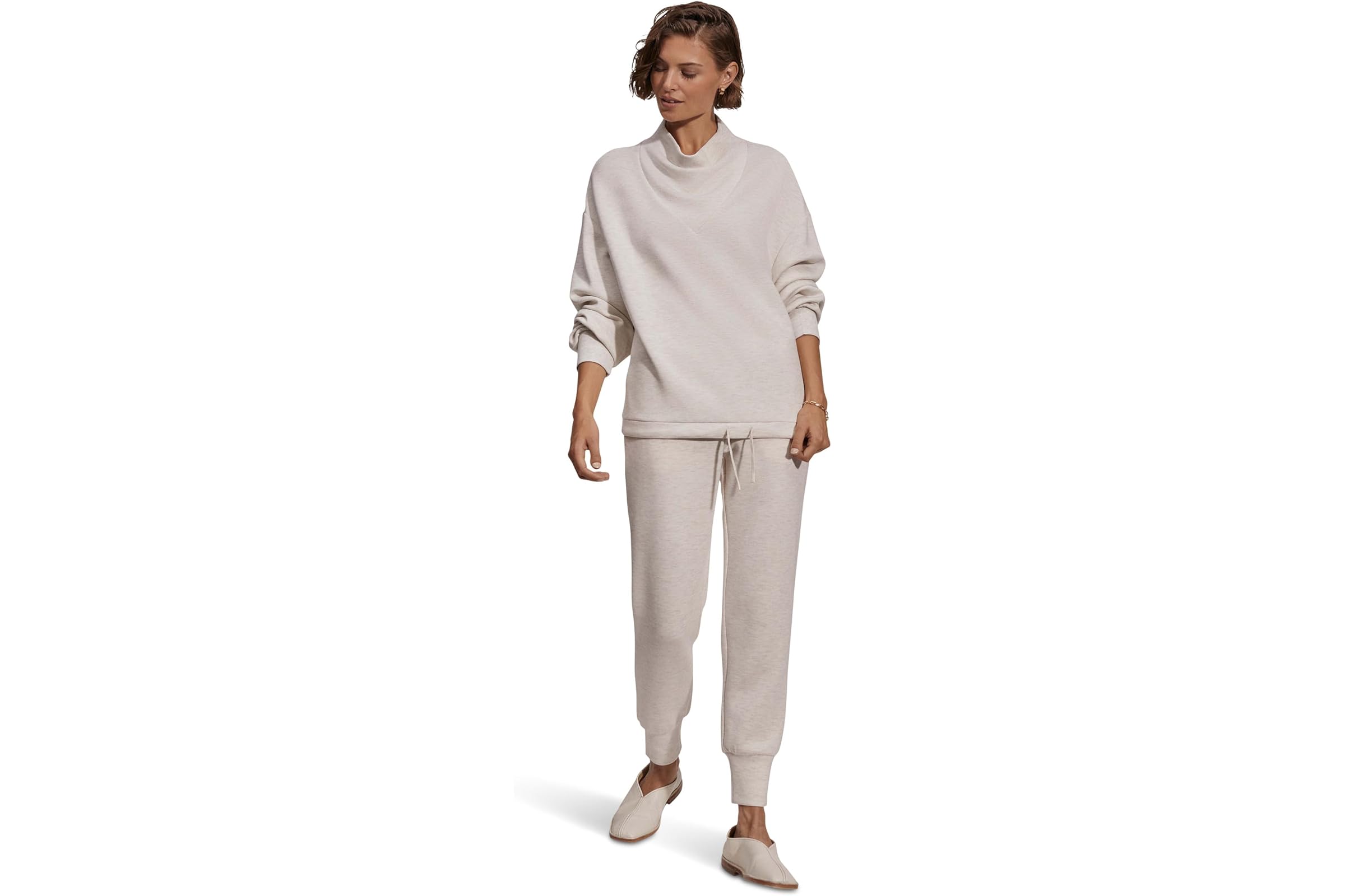 Varley Betsy Sweat ivory marl 23190₽