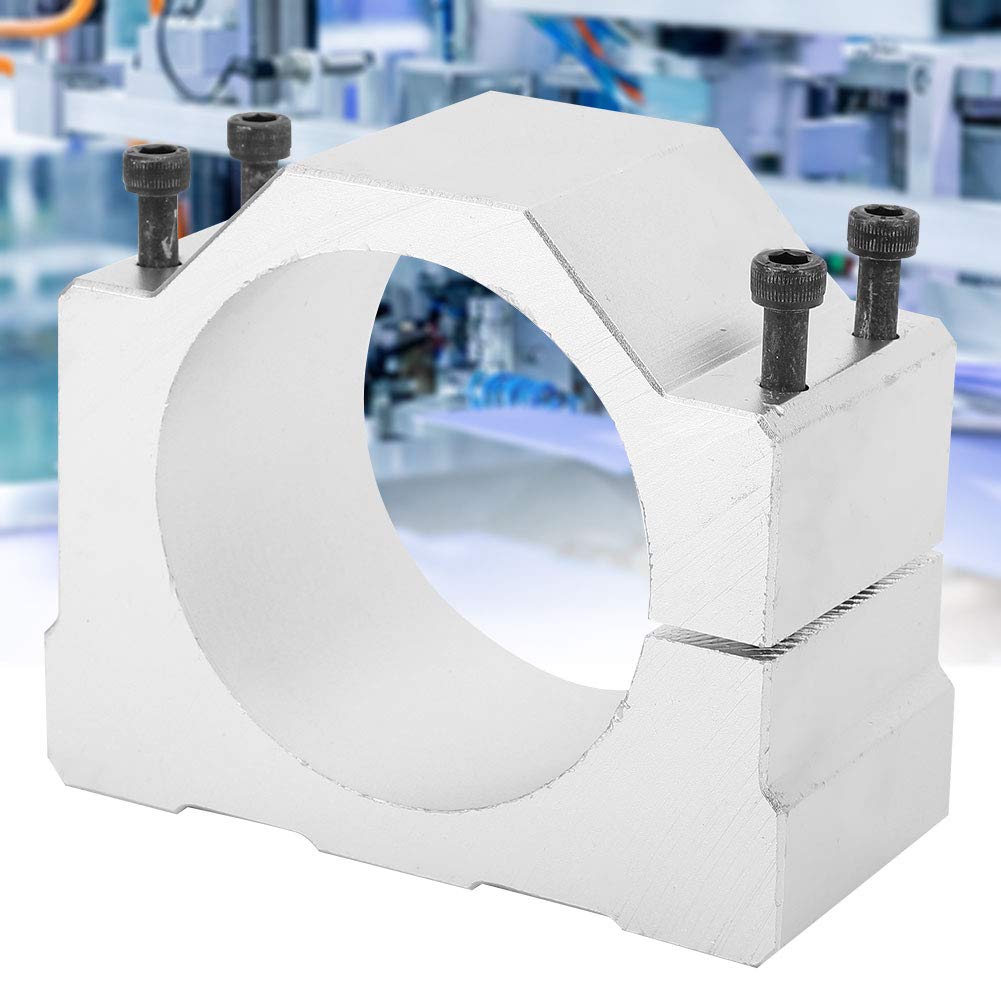 CNC Motor Bracket, 80mm CNC Clamp Mounting Bracket Shaft Spindle Motor Mount Base Holder Support: Industrial & Scientific