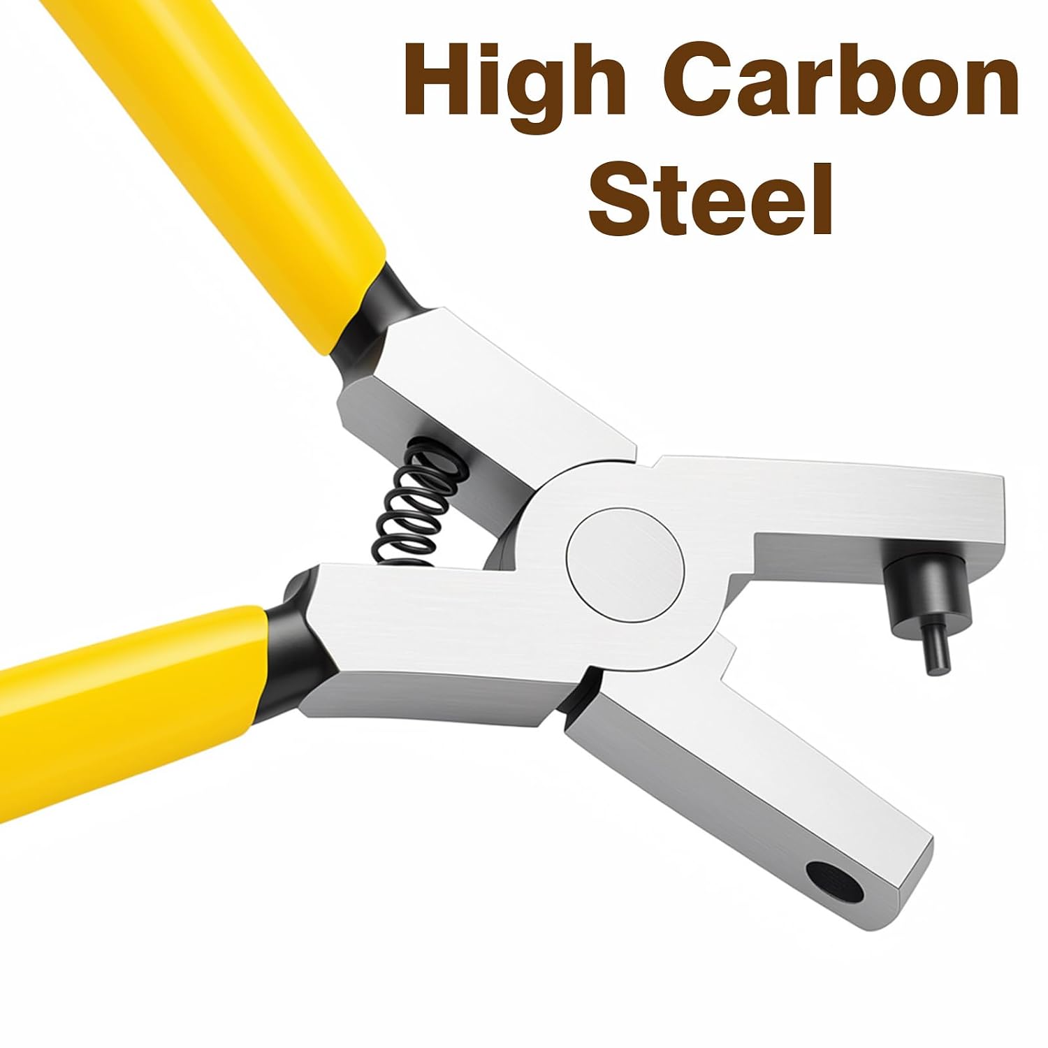 2mm Belt Hole Puncher for Leather, Round Metal Hole Punch Pliers