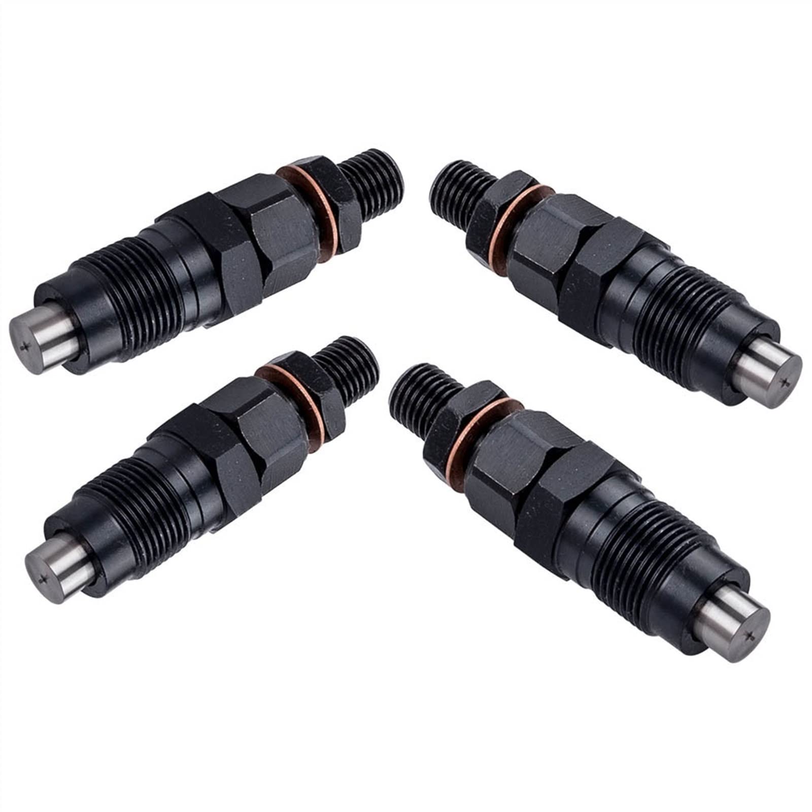 Lot 4 Injecteurs Carburant IPM018 – Compatible Peugeot 206 207 307 1.4L, Citroën C2 C3 C4, Haute Performance