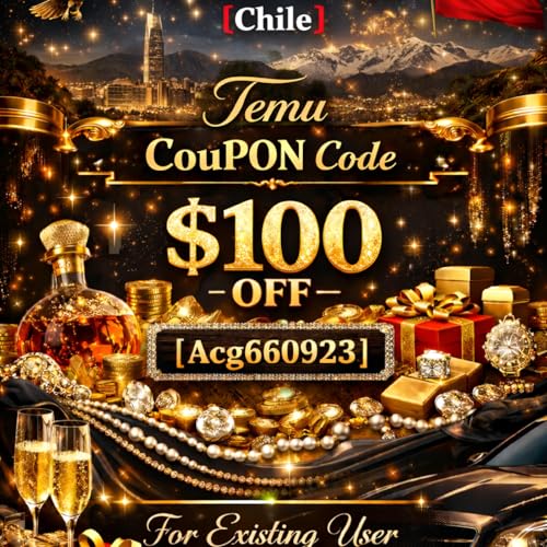 eLiTE [{Chile}] Temu CouPON Code $100 off [[Acg660923]] For Existing user cover art