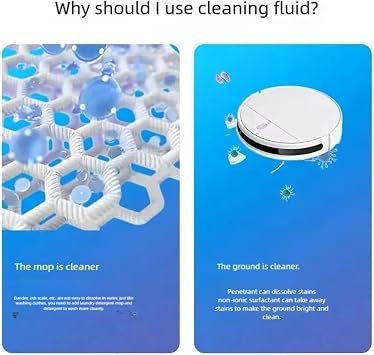 200ml Floor Cleaning Solution, Compatible with MOVA Z50 Ultra/ Z60 Ultra/ AWH6, Detergent Refill(4 bottles)