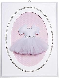 Quadrinho Balé Strass Saia de Bailarina, Quarto Bebê Infantil Menina, Potinho de Mel, Rosa