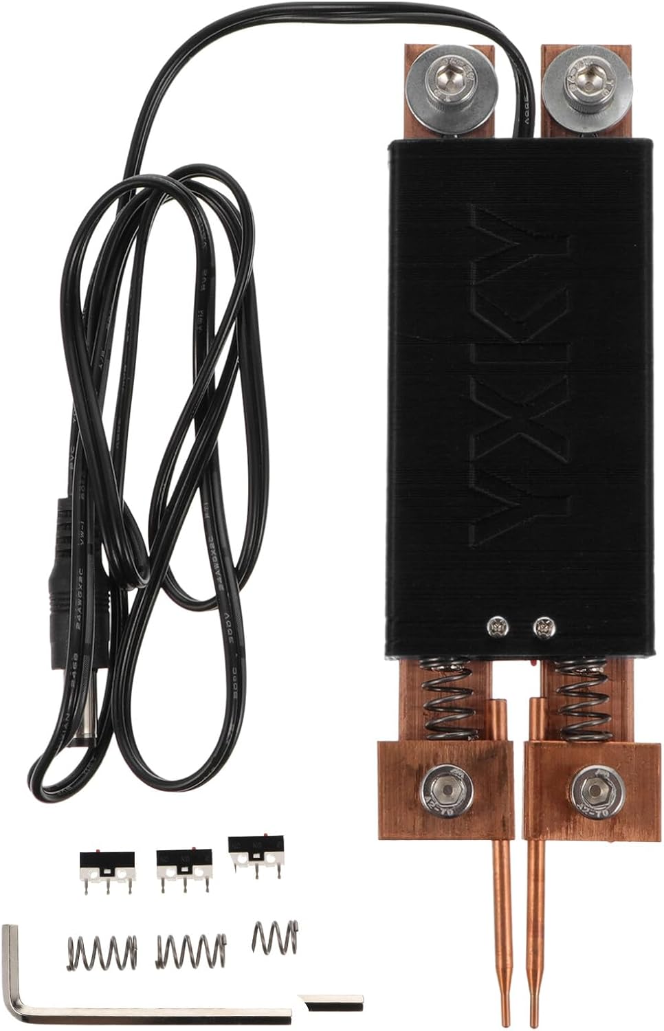 Portable Integrated Spot Welder Pen with Dual Springs Handheld Welding Tool for Battery Spot Welding Machine Design