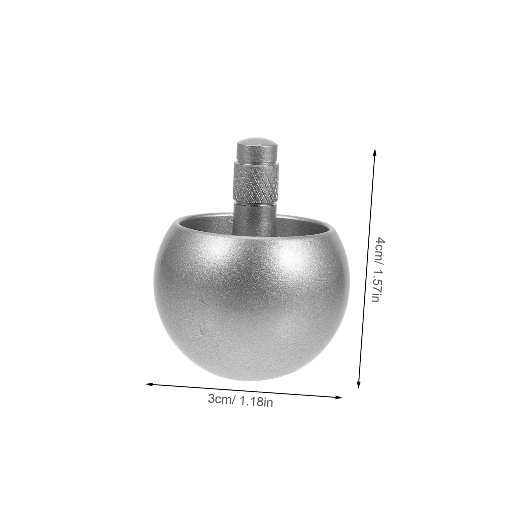 BESPORTBLE Mushroom Head Automatic Gyro Precision Metal Spinning Top with Diverse Play Styles Portable Fun and Multiple Play Modes for Engaging Entertainment Anywhere