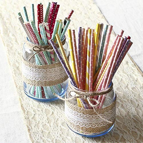 Huji Natural Jute Burlap With Lace Ribbon For Arts Crafts Wedding Cake Rustic Decorations (10 Yd, 2" Beige & White Lace) #TOP3