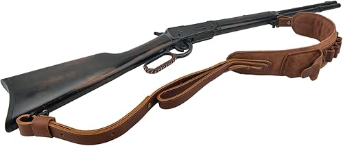 Miniatura 9 de WAYNE'S DOG 1 juego de funda de cuero para rifle con eslinga de pistola de fósforo para zurdo o cazador derecho