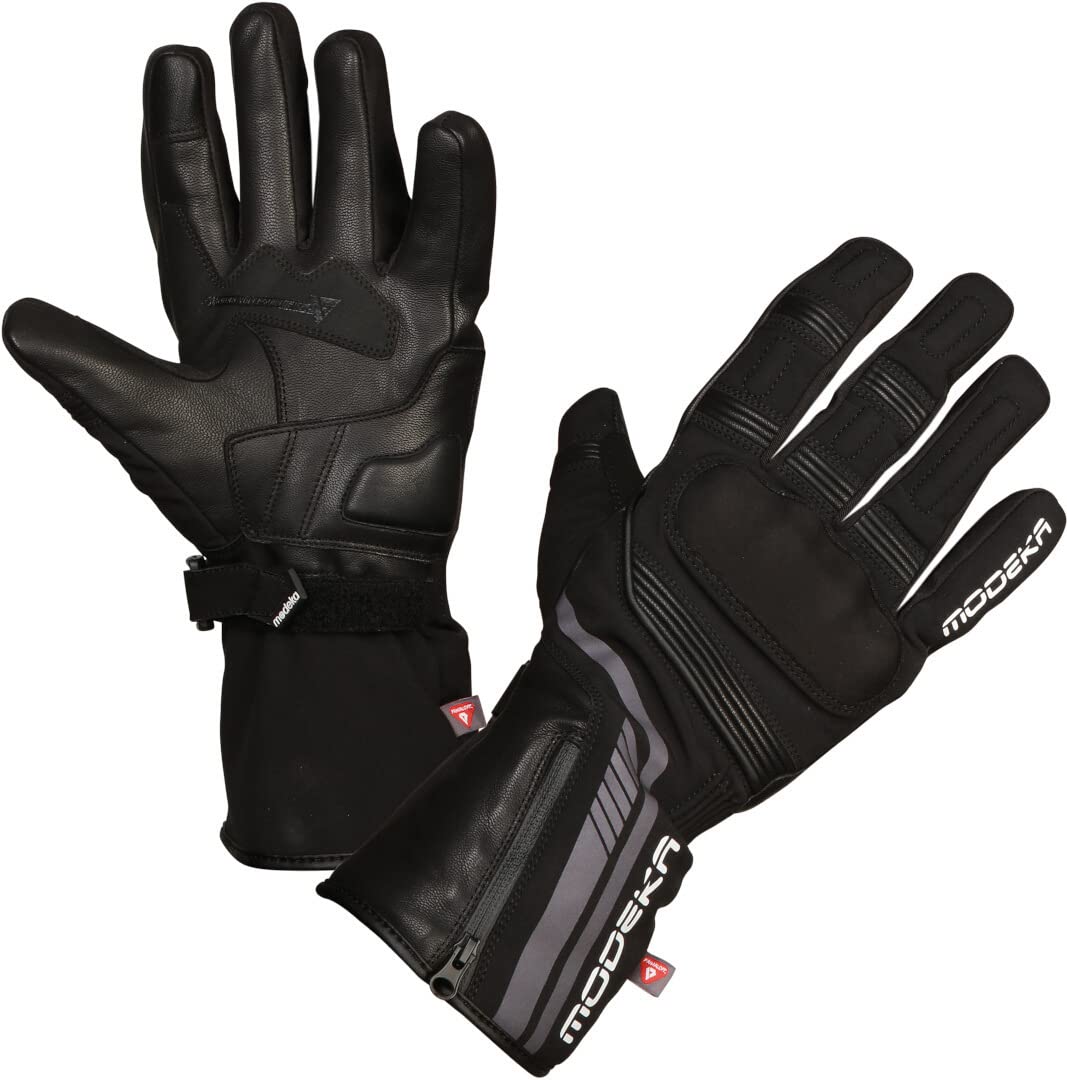Modeka Makari Motorradhandschuhe, schwarz, 9