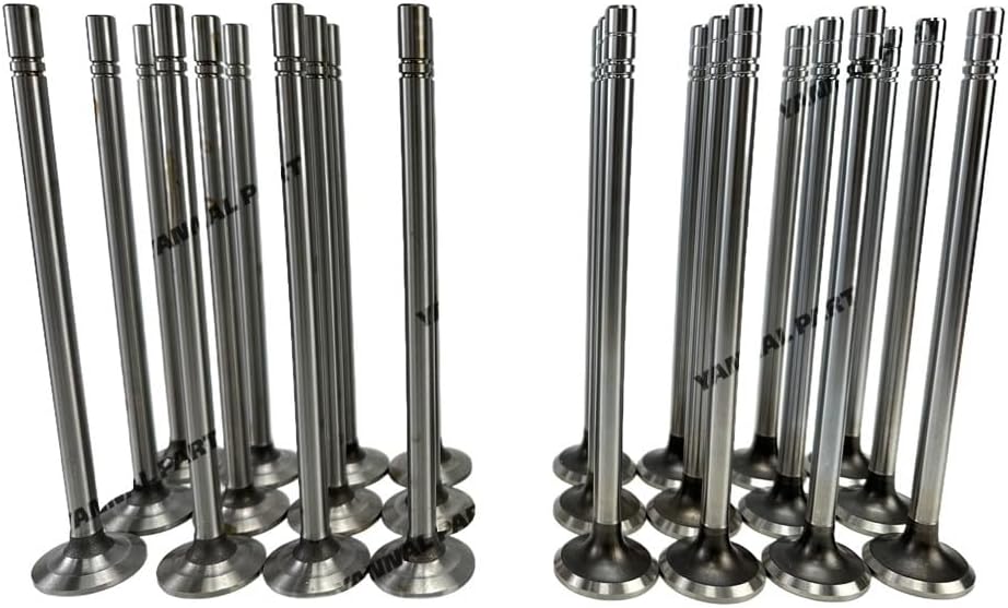 24 PC C-9 Intake & Exhaust Valve 163-2442 241-8383 Suitable for Caterpillar Engine Part