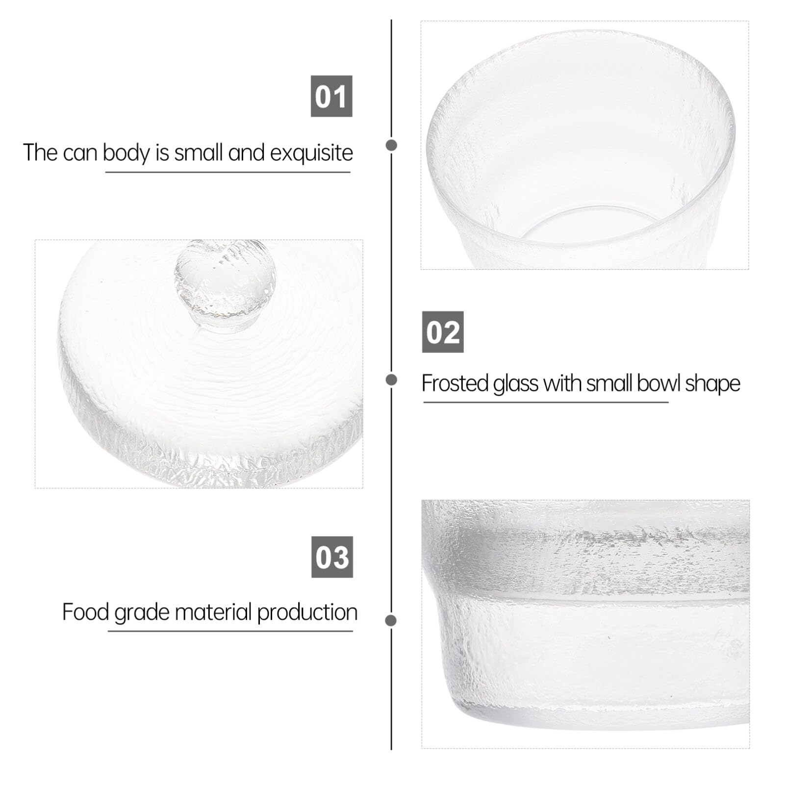 HEMOTON Japanische Gurke Maker Tsukemono Presse Schüssel Glas Gurke Jar Mit Gewichte Deckel für für Gurken Kimchi Sauerkraut Kombuch Thickning (Transparent)