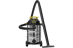 Stanley 6-Gallon Wet/Dry Shop Vacuum with 4 Horsepower