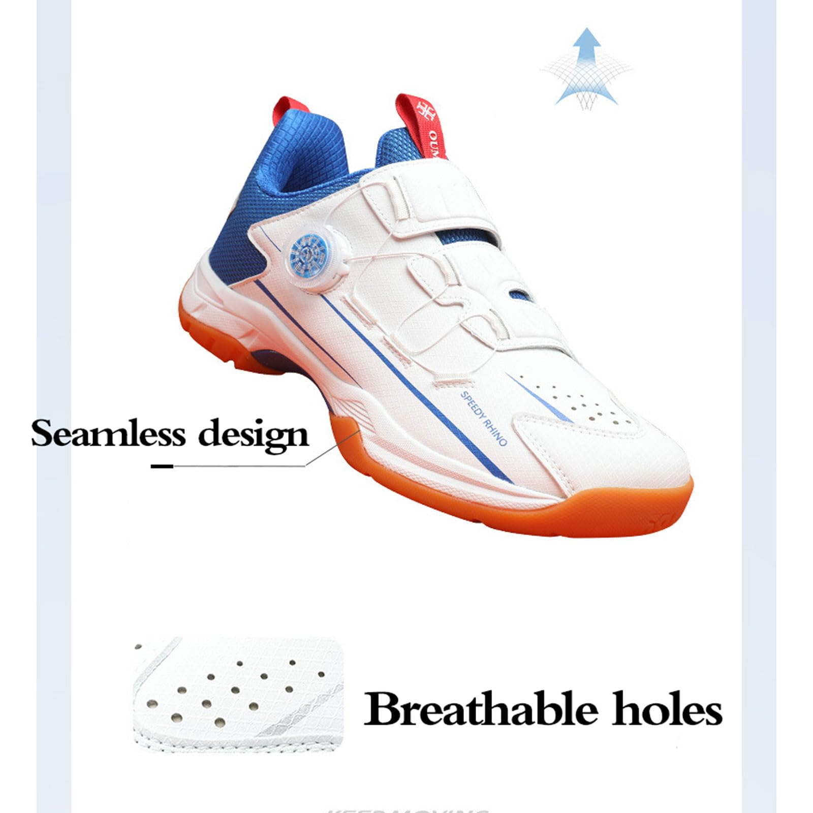 Scarpe Da Badminton E Squash Unisex - Antiscivolo, Leggere E Comode Per Sport Indoor - Foto 13