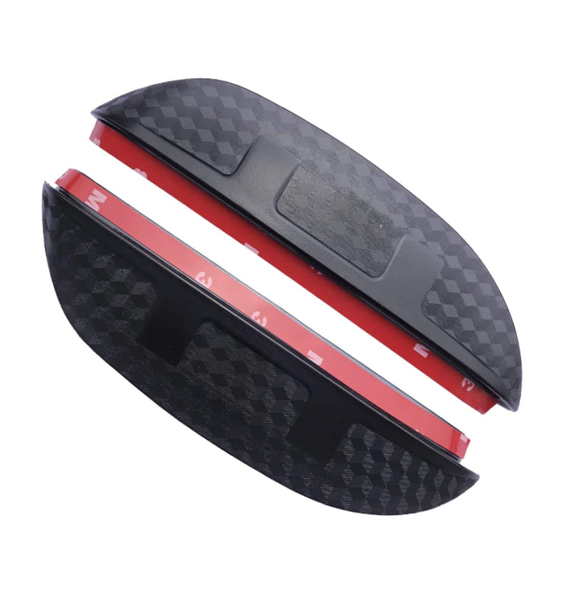 2pcs Car Rear View Mirror Trim Rain Eyebrow for Shelf 2017 2018 2019 2020