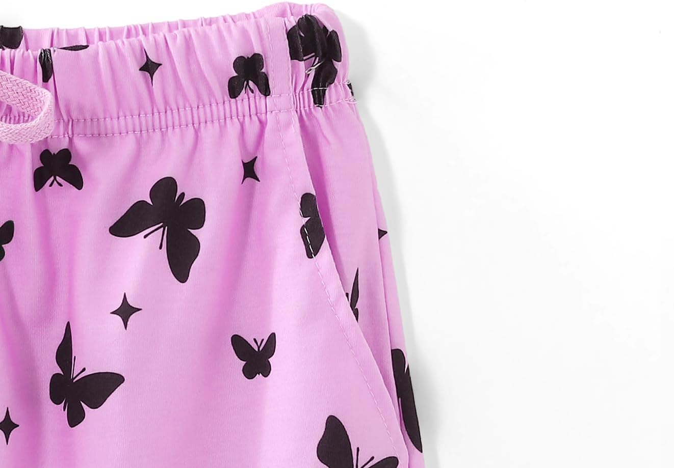 VENTELAN Women's Shorts Pajama Set Short Sleeve Sleepwear Nightwear Pjs with Pocket,S-XXL - Image 6