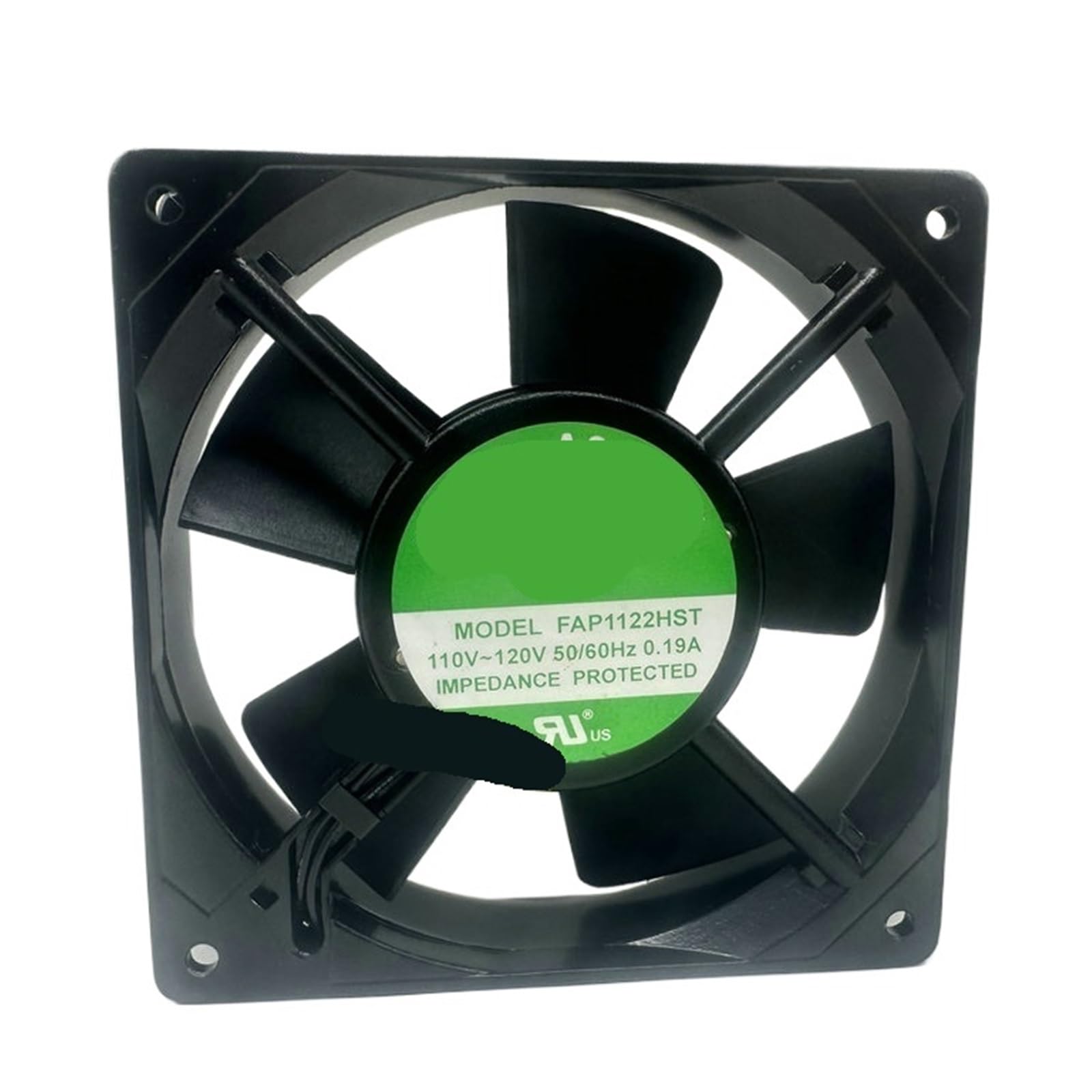 YMUGUEGH FAP1122HST AC 100-125V 0.19A 120x120x25mm 2-Wire Server Cooling Fan