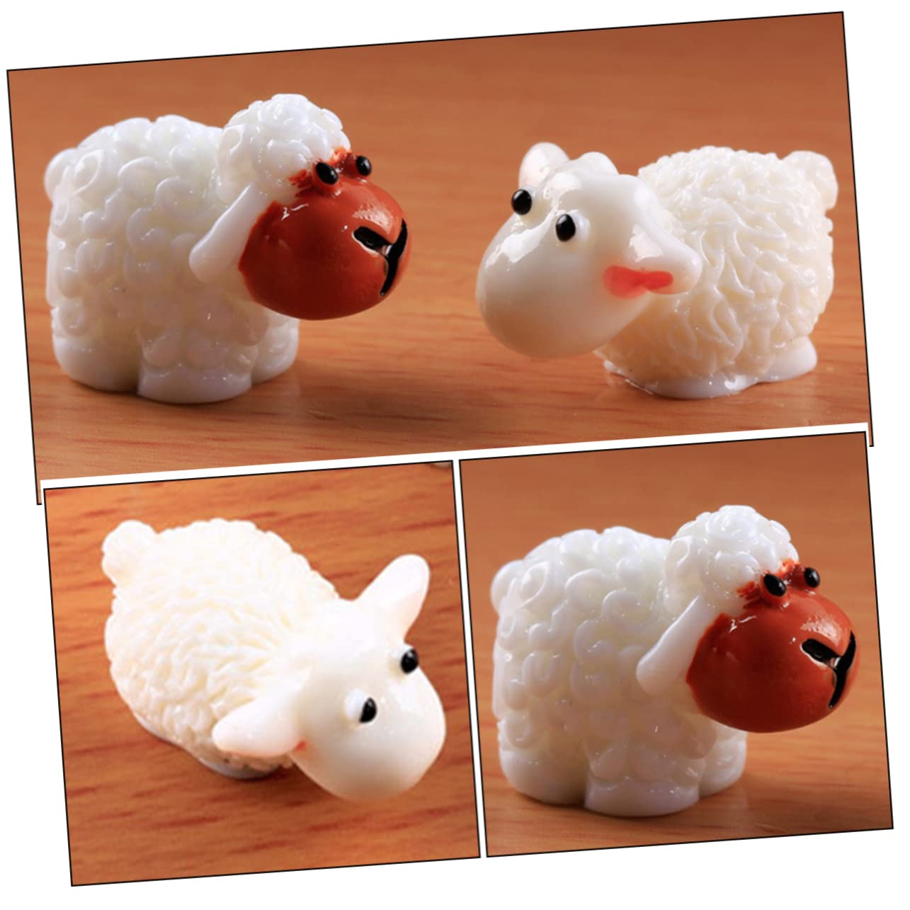 【レア】ブチ模様ミニ羊 シープ オブジェ フィギュア フランスアンティーク Amazon.co.jp: FUNOMOCYA 20個 マイクロオーナメント おもちゃ