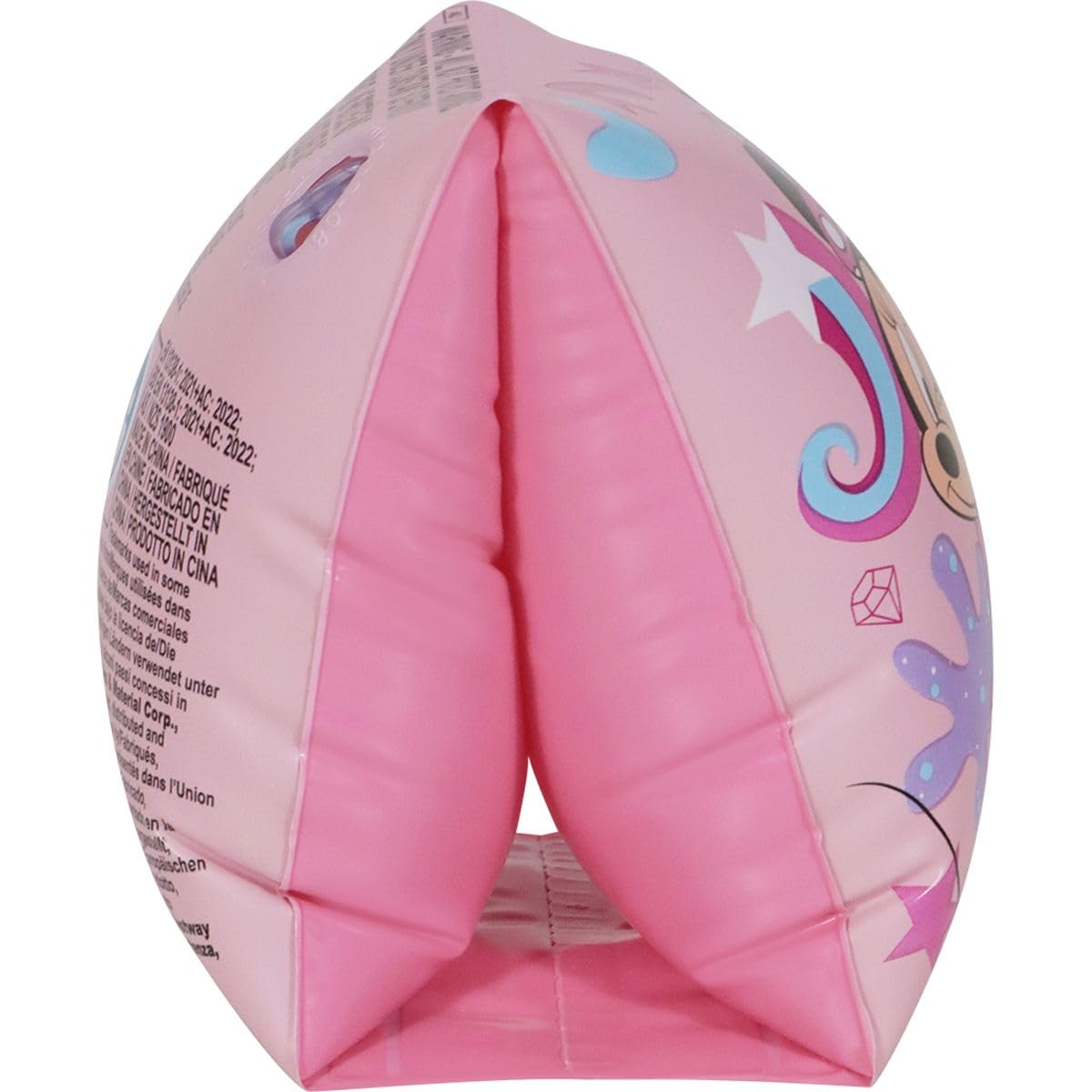 Manguitos hinchables Minnie Junior 23 x 15cm/9" x 6", para niños de 3 a 6 años