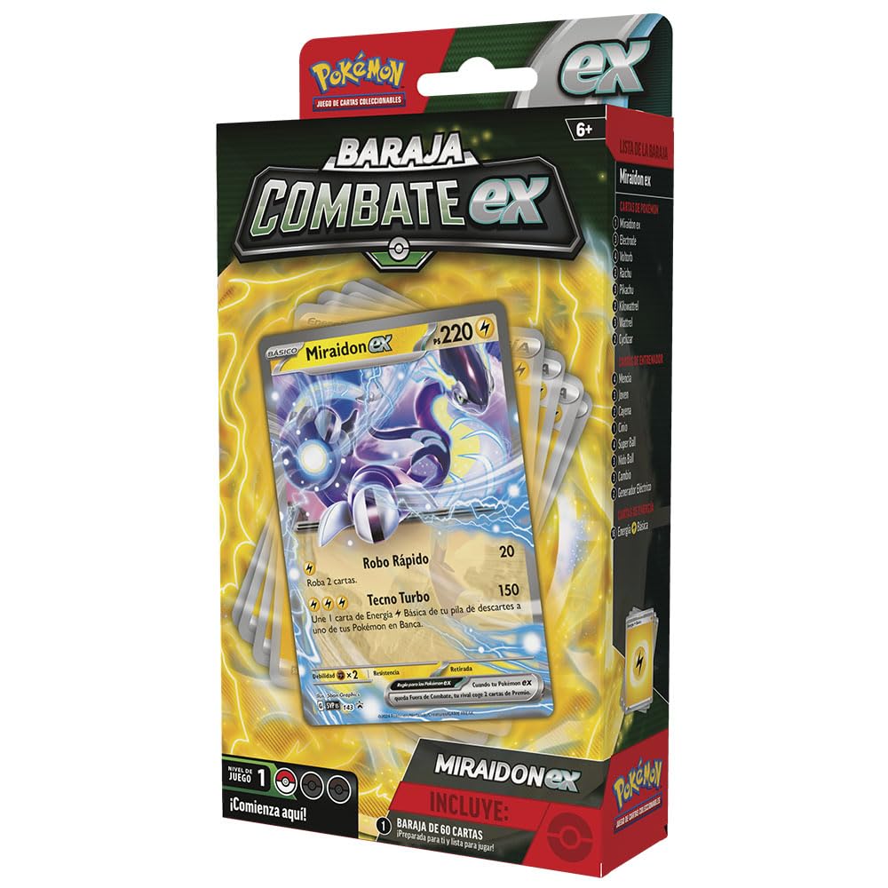 BANDAI PC50503 Juego de Cartas Pokémon TCG: July ex Battle Deck, Assorted Displays, Multicolor, Coleccionable para los Amantes del Anime, Versión en Español