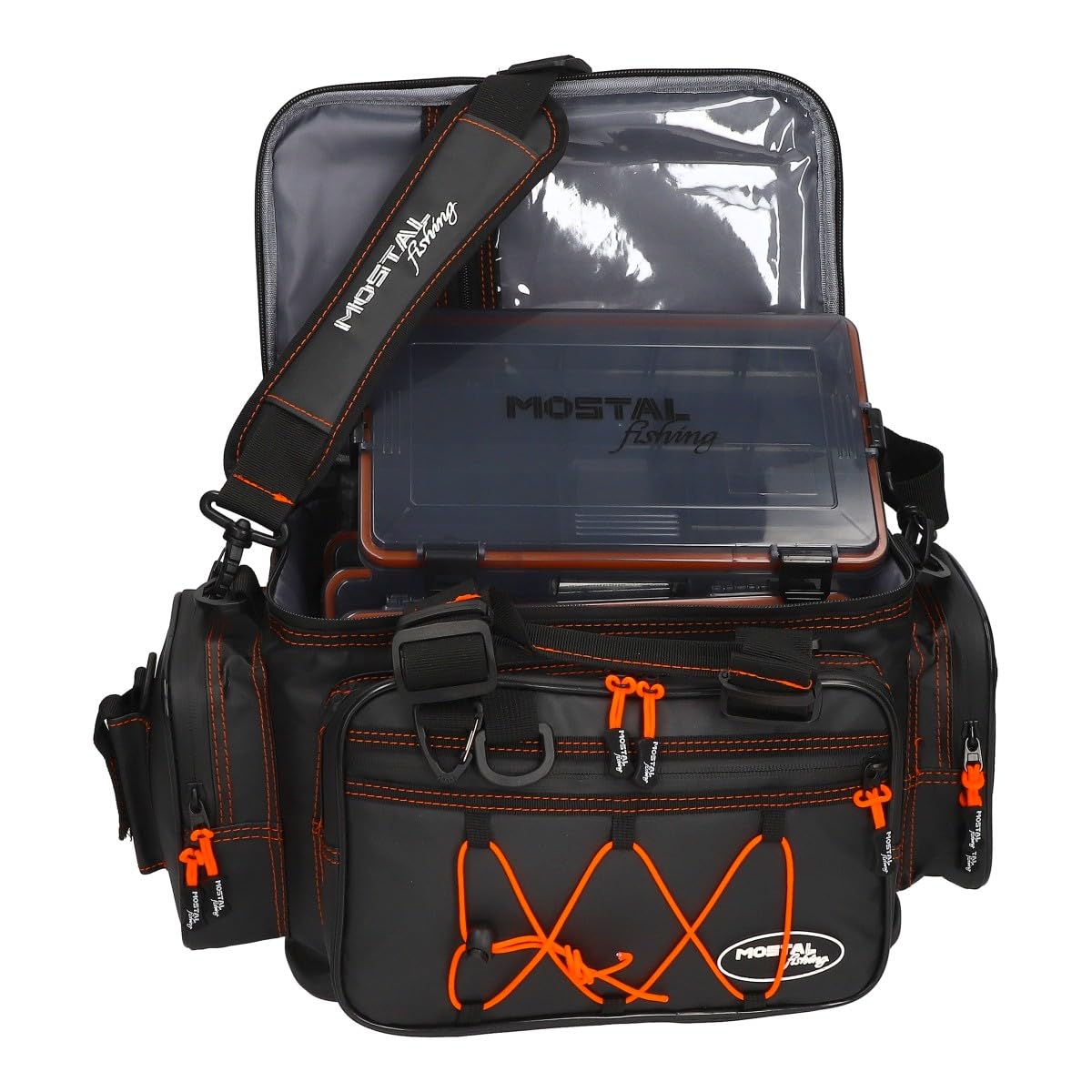 Anglertasche Taipan 710 wasserdichte Angeltasche mit 4 Boxen