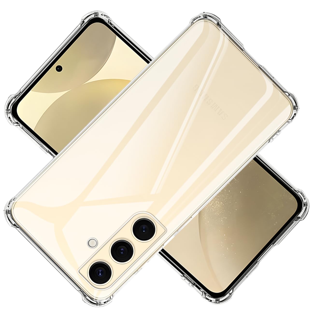 Amazon.co.jp: 対応 Samsung Galaxy S24 5G ケース クリア ケース