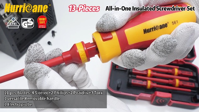 Amazon.com: HURRICANE 1000V Insulated Electrician Screwdriver Set