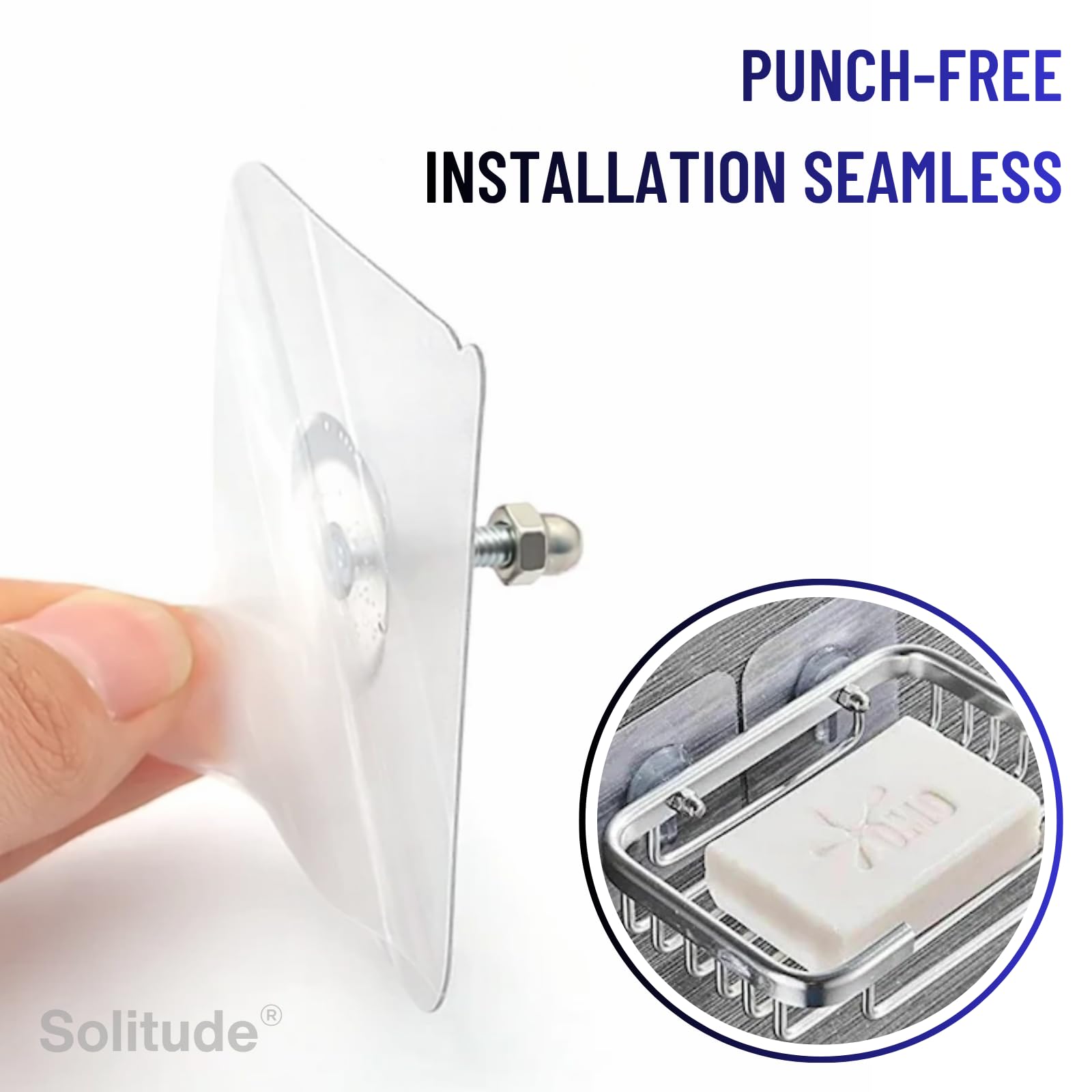 Self Adhesive Hooks - Hang Photos & Decor Without Nails -5 Self Adhesive Hooks - Hang Photos & Decor Without Nails -5