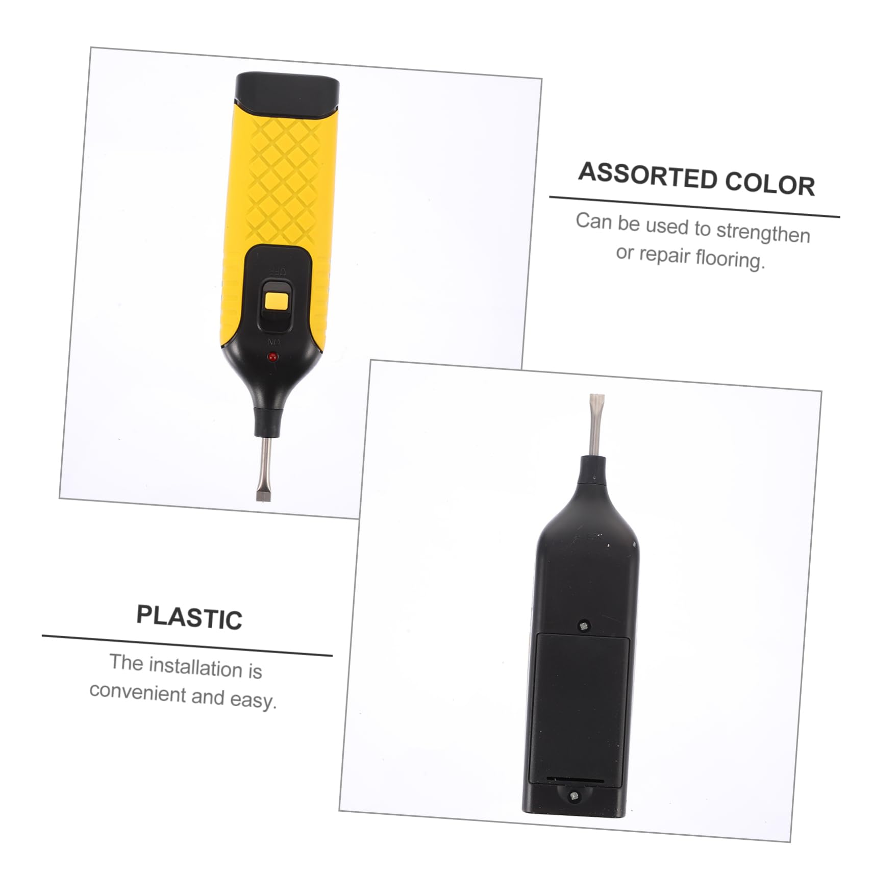 SECFOU 1juego Herramientas Para Reparación De Pisos y Muebles Kit De Accesorios Para Rellenar Grietas y Rayones Para Mantenimiento De Pisos Laminados