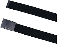 Vista 5 de Lee Set de regalo de cartera triple y cinturón de red para hombre, Negro