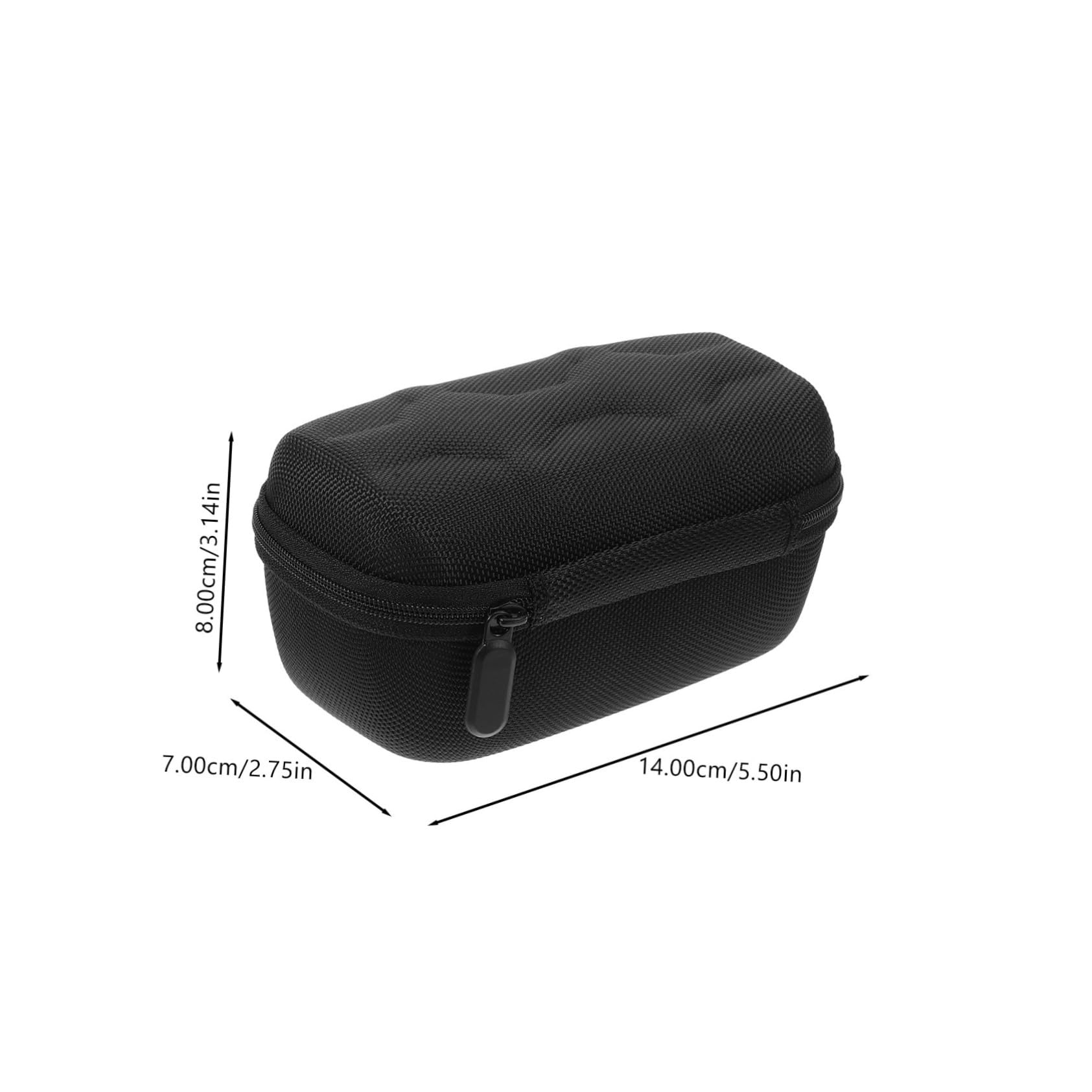 Veemoon Slot Portable Watch Case Zipper Watch Storage Box for Travel Durable Impact Resistant Design for Safe Storage